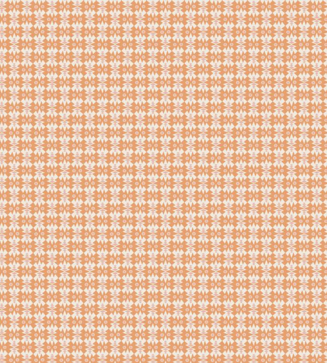 Owl & Butterfly Fabric by Scion Tangerine/Blush