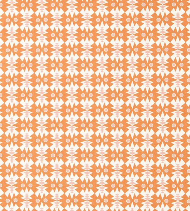 Owl & Butterfly Wallpaper by Scion Tangerine/Blush