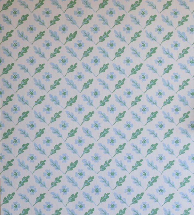 Oxalis Oak Wallpaper by Sophie Harpley Peppermint