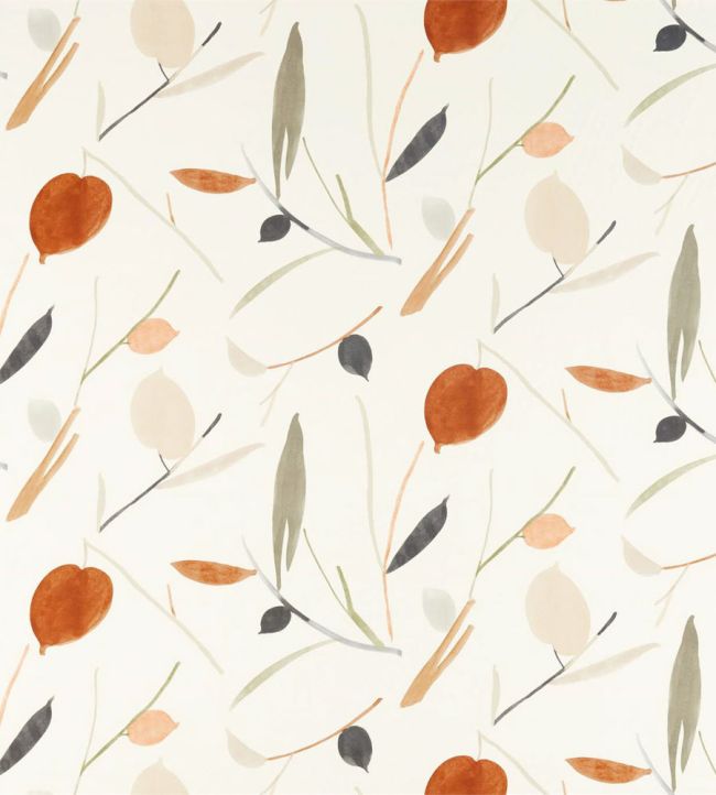 Oxalis Fabric by Scion Spice / Raffia