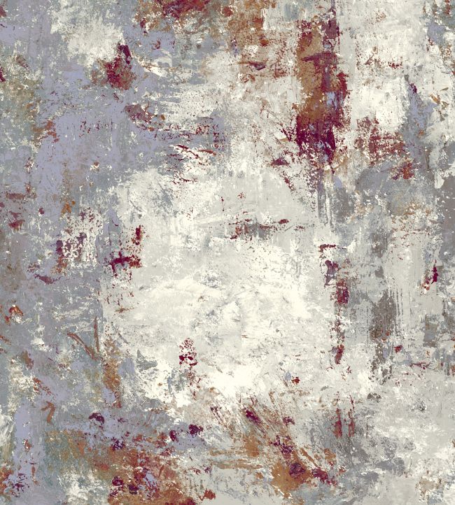 Oxidize Fabric by Arley House Lilac / Cream
