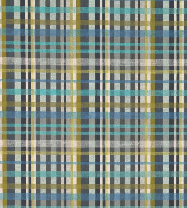 Oxley Fabric by Romo Pesto