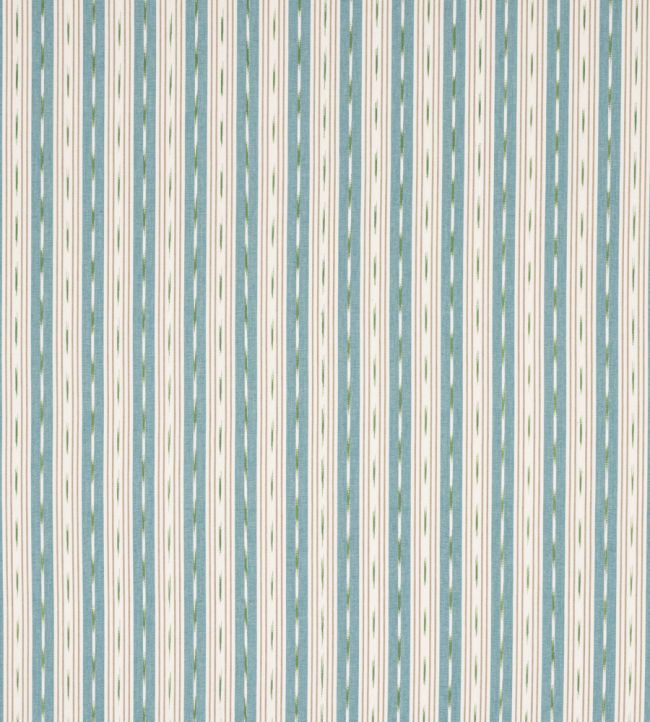 Oxley Stripe Fabric by Jane Churchill Teal