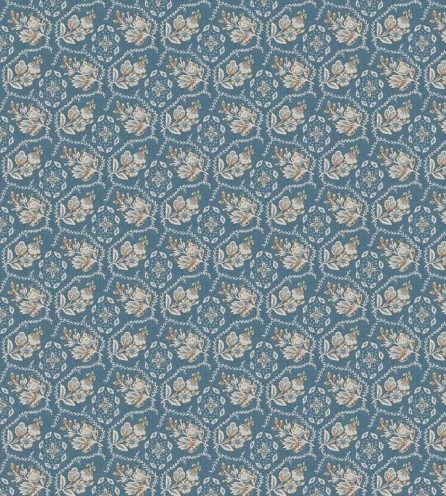 Pagelle Fabric by Nina Campbell Denim