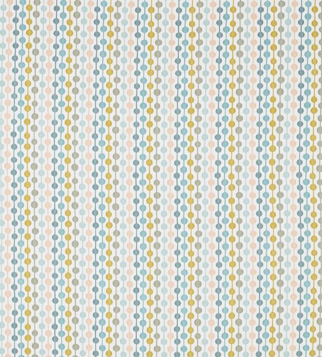 Paikka Fabric by Scion Blush / Honey / Raffia