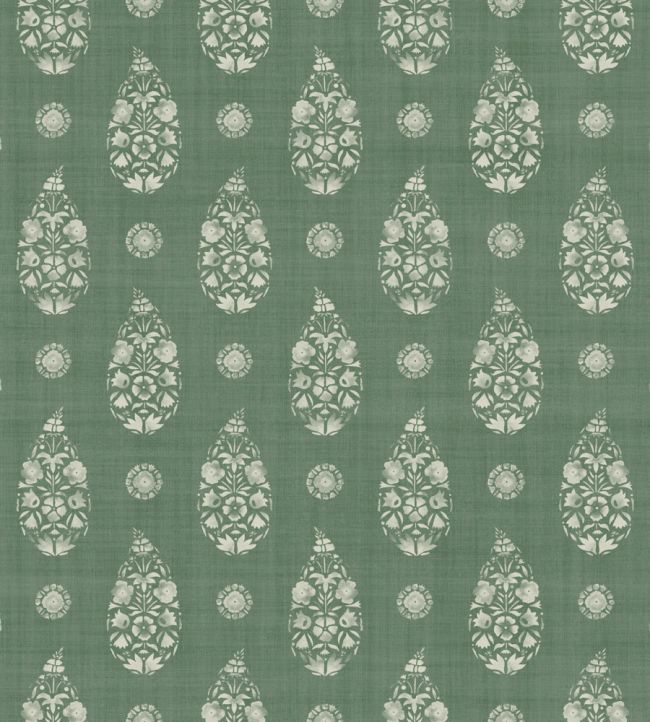 Paisley Wallpaper by Coordonne Emerald