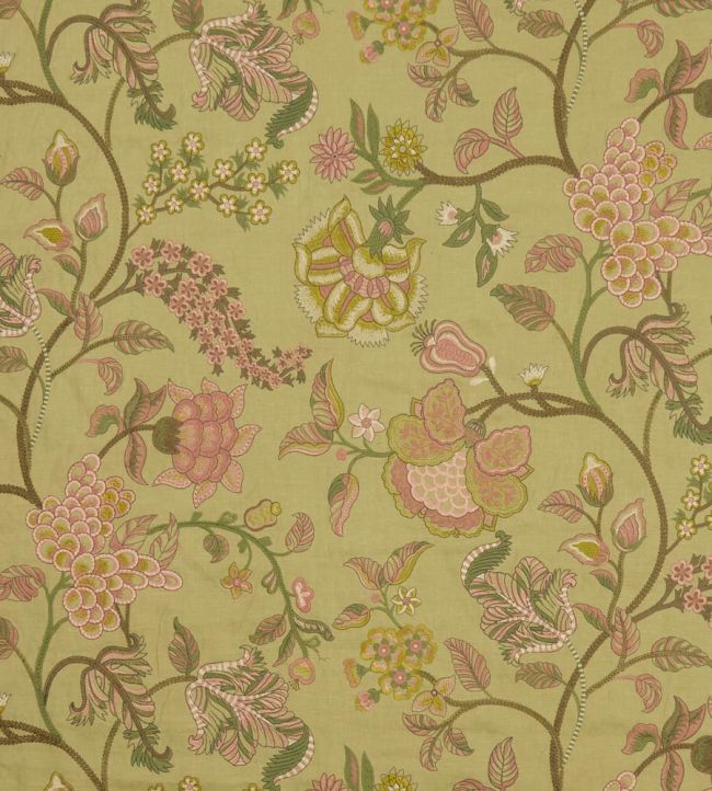 Palampore Embroidery Fabric by Liberty Lacquer