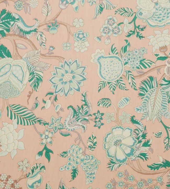 Palampore Trail in Landsdowne Linen Fabric by Liberty Jade