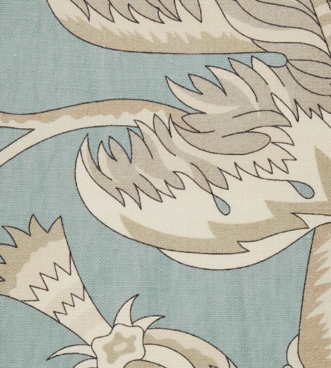 Palampore Trail in Landsdowne Linen Fabric by Liberty Lichen