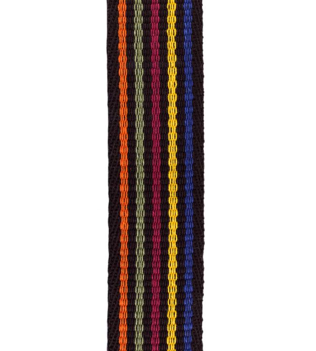 Palette Stripe Braid Trimming by Ian Mankin Cinder