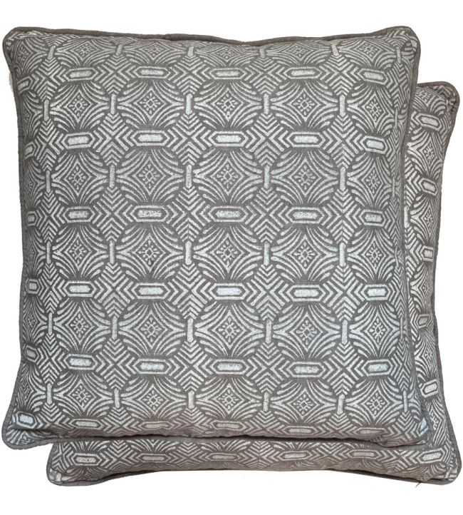 Pali Cushion 50 x 50cm by William Yeoward Slate