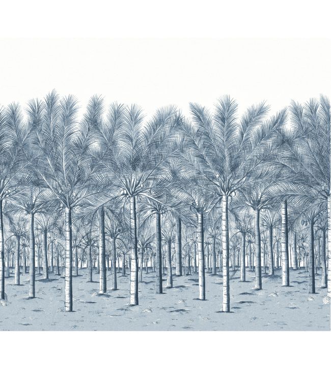 Palm Grove Mural by Thibaut Navy