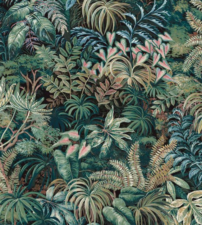 Palm House Mural by Woodchip & Magnolia Peacock