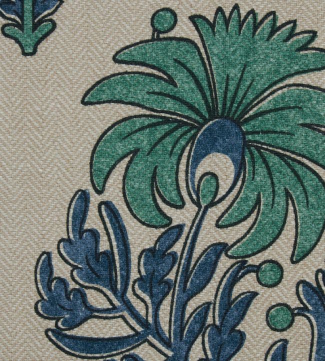 Palm Parade in Dundee Fabric by Liberty Jade