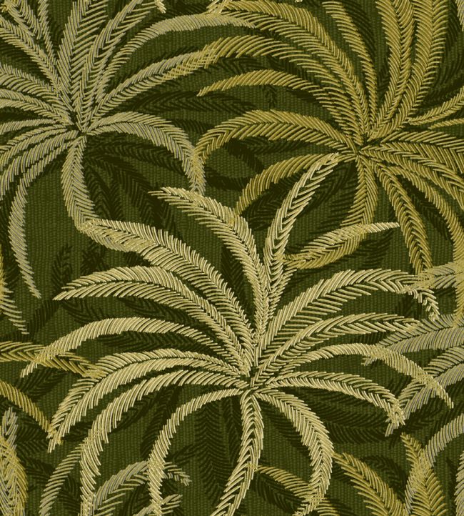 Palmetto Fabric by Arley House Celadon