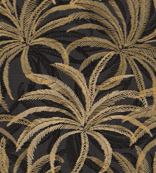 Palmetto Fabric by Arley House Nickel