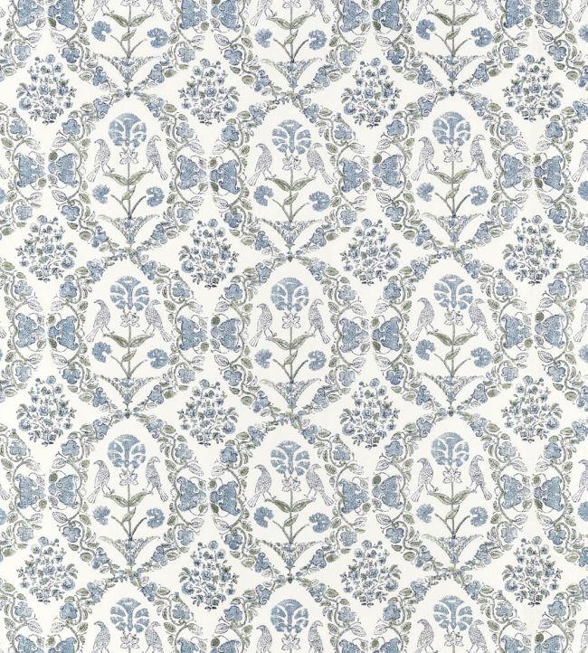 Paloma Wallpaper by Anna French Blue and Green