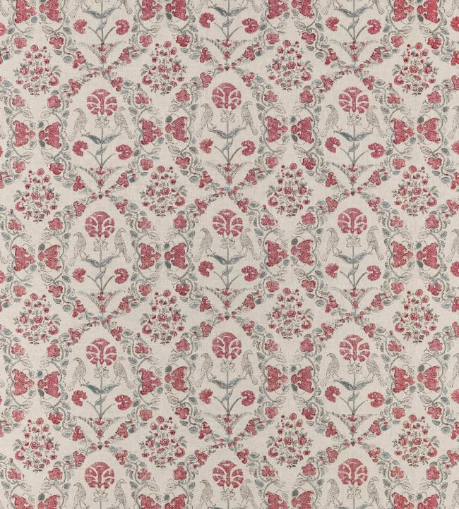 Paloma Wallpaper by Anna French Red