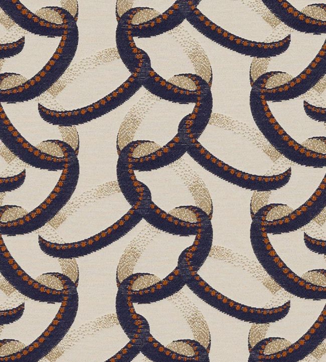 Paloma Fabric by Nobilis Navy