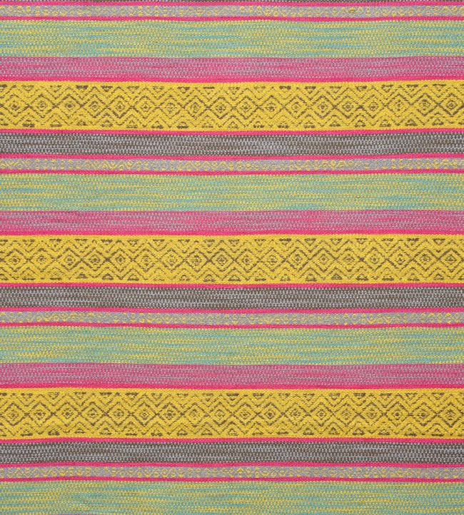 Pampas Fabric by Andrew Martin Yellow