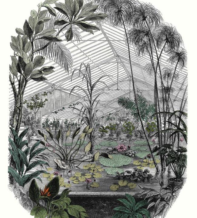 Jardin D'hiver Mural by Caselio Multicouleurs