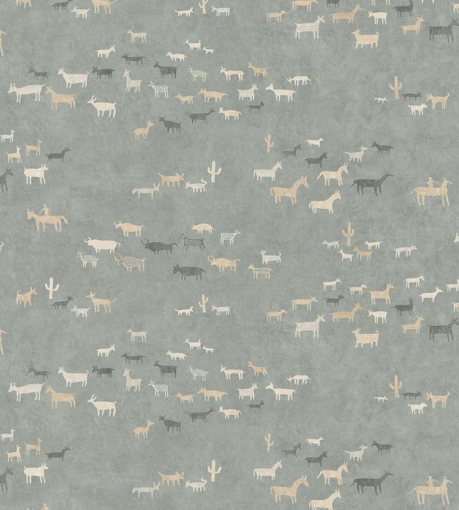 Paper Trail Wallpaper by Lewis & Wood River