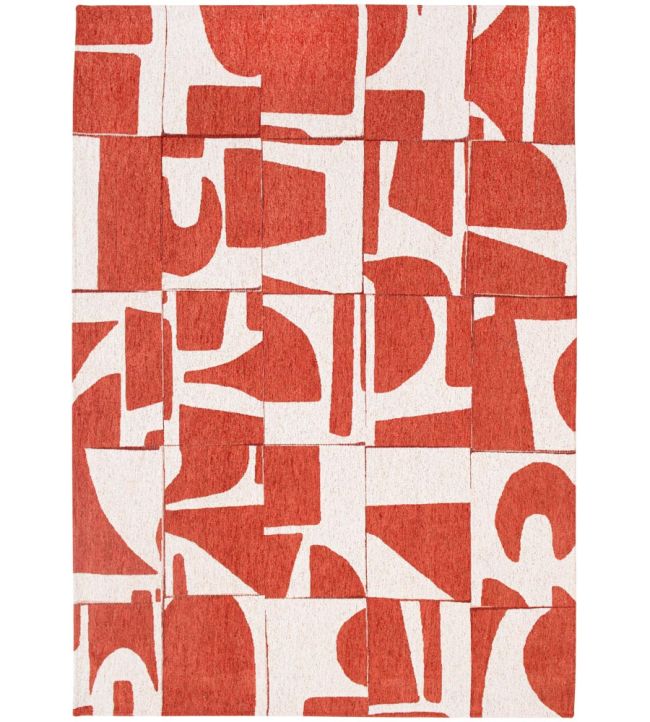 Louis De Poortere Papercut rug Rust 115514 Rust