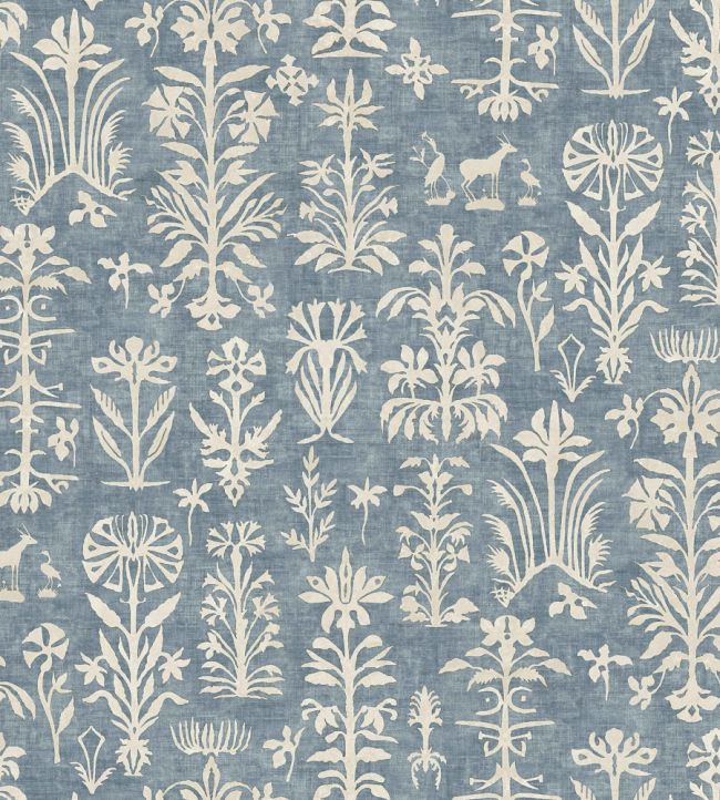 Papyrus Wallpaper by Lewis & Wood Moonstone