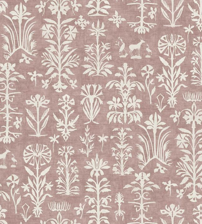 Papyrus Wallpaper by Lewis & Wood Rosewater