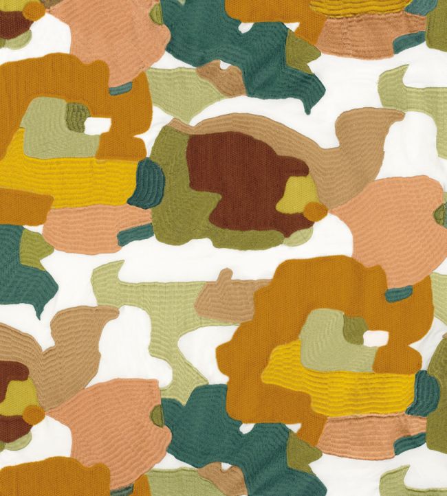 Parade Fabric by Casamance Amande ocre