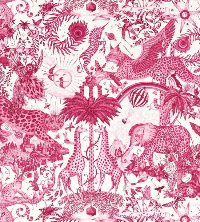 Paradise Lost Wallpaper by Clarke & Clarke Berry