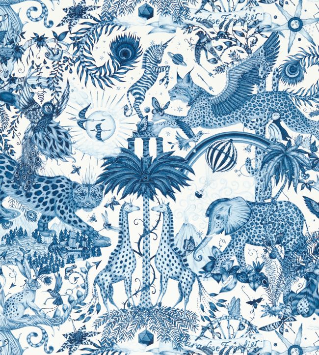 Paradise Lost Wallpaper by Clarke & Clarke Ink