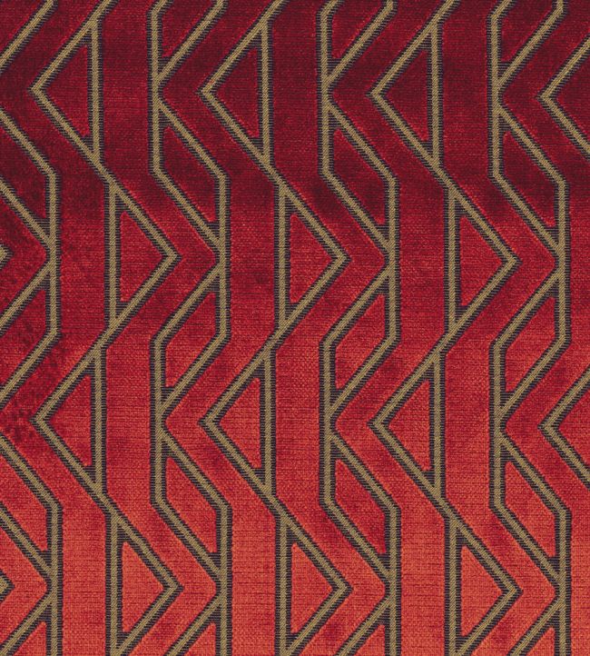 Parioli Fabric by Casamance Brique