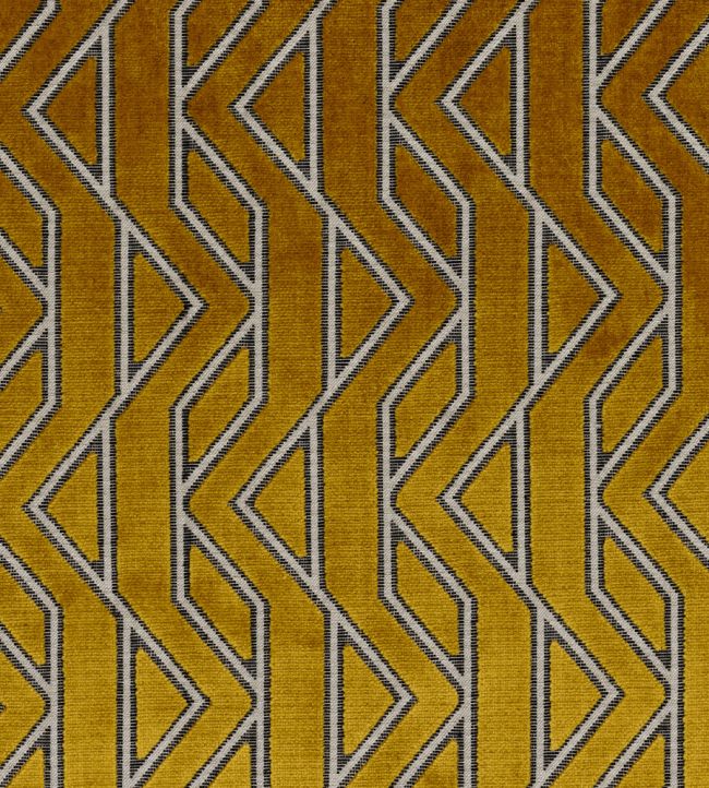 Parioli Fabric by Casamance Moutarde