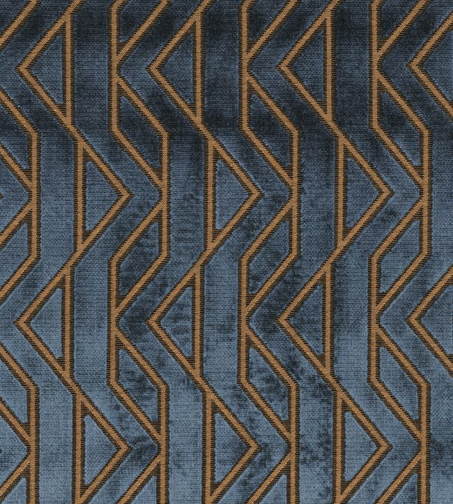 Parioli Fabric by Casamance Petrole