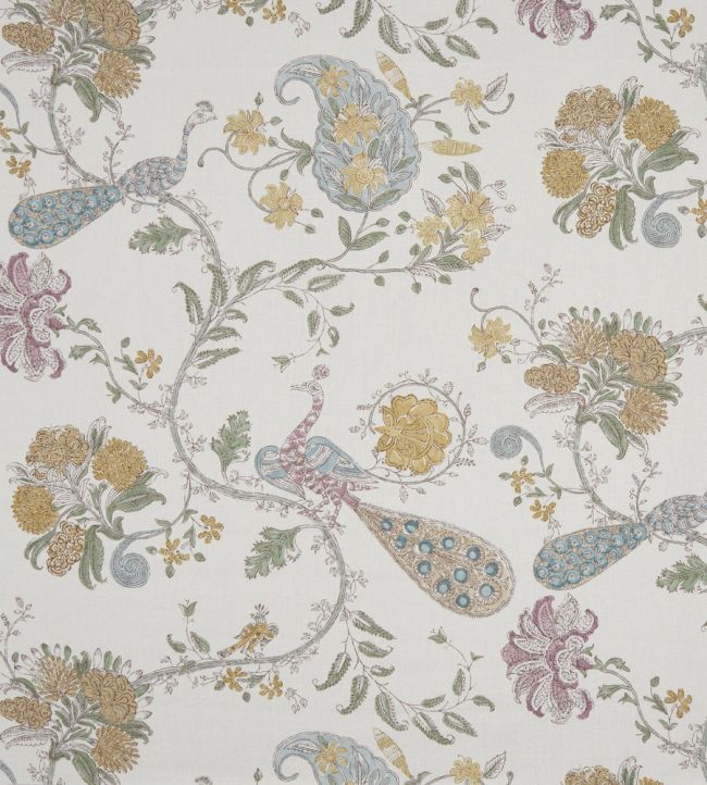 Parvani Fabric by Nina Campbell Pastel