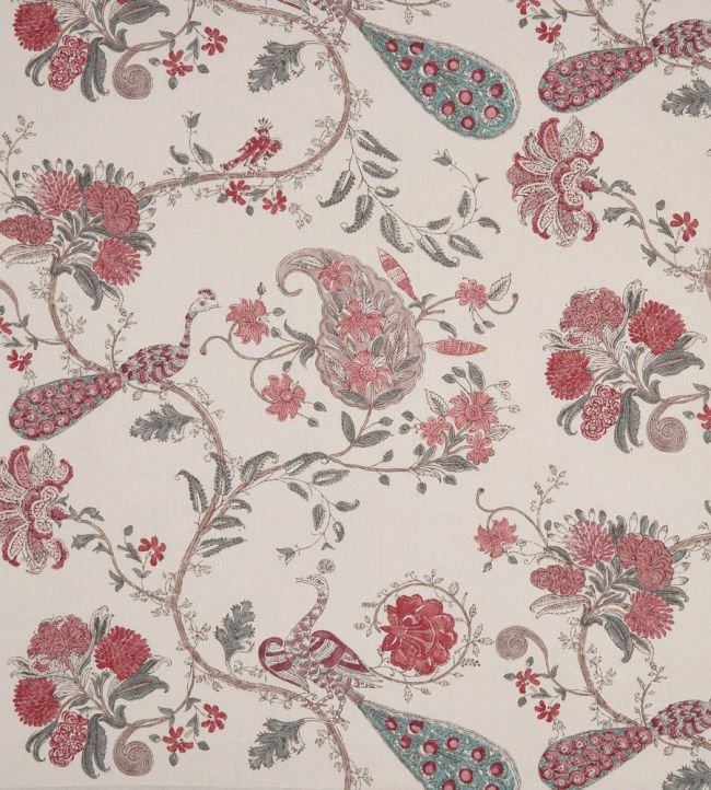 Parvani Fabric by Nina Campbell Dark Pink