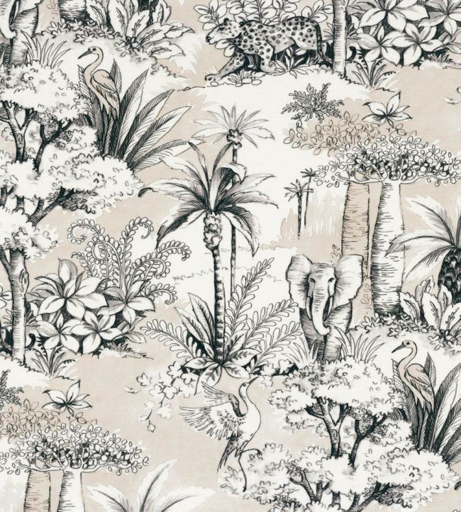 Passaro Fabric by Camengo Perle