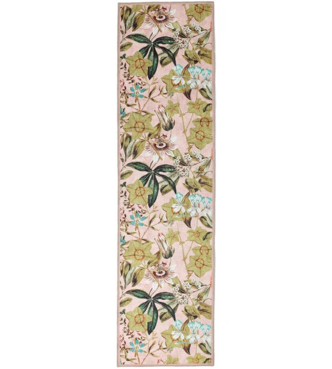 Clarke & Clarke Passiflora Runner rug Blush CCPASSBLWA6123 Blush