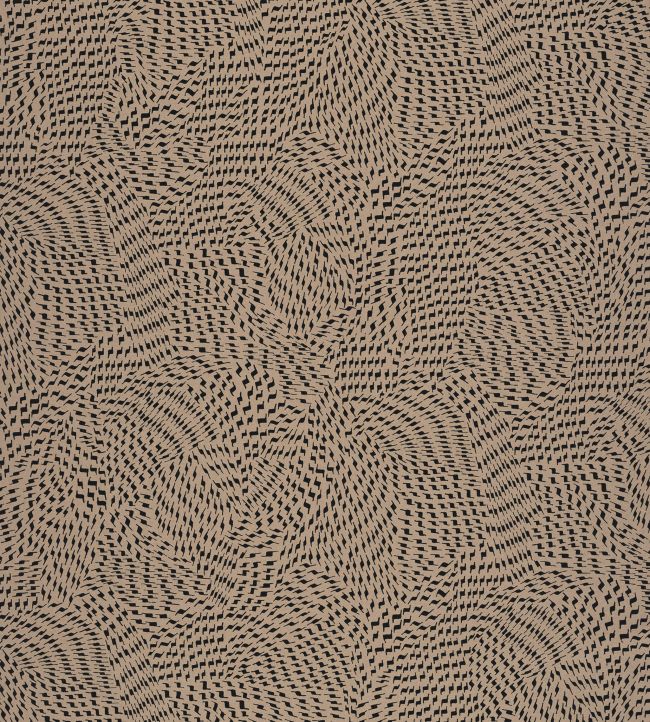 Passy Wallpaper by Casamance Dore / Noir
