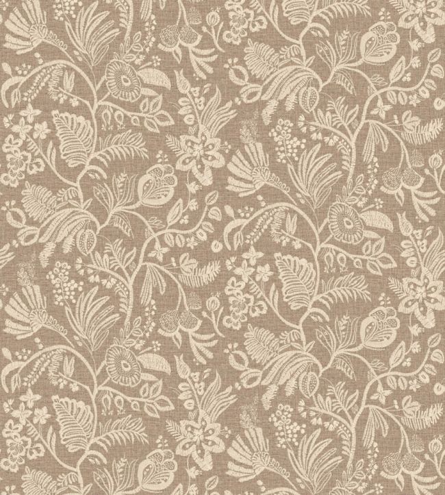 Pastel Wallpaper by Casamance Tabac
