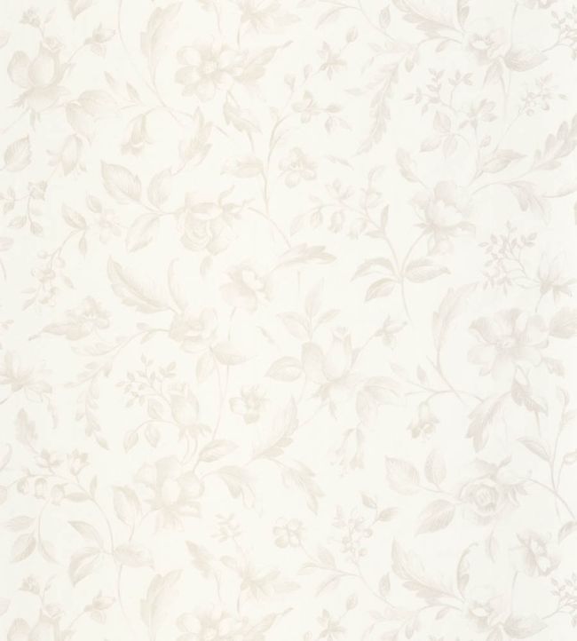 Pastelia Wallpaper by Caselio Blanc irise