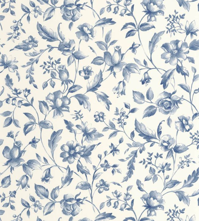 Pastelia Wallpaper by Caselio Bleu porcelaine