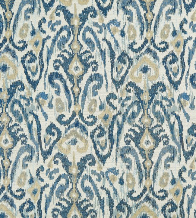 Pataudi Fabric by Nina Campbell Blue