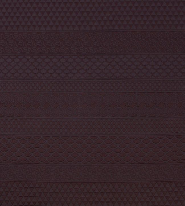 Patchwork Fabric by Jean Paul Gaultier Burgundy
