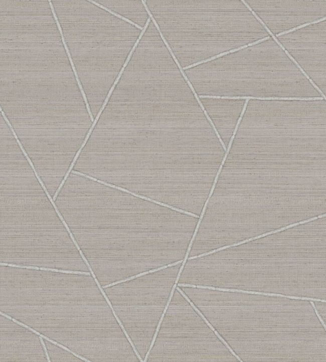 Patchwork Tropical Wallpaper by Jannelli&Volpi Grey