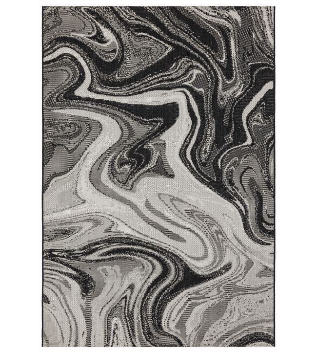 Asiatic Patio Marble rug Black PATI-19-120170 Black