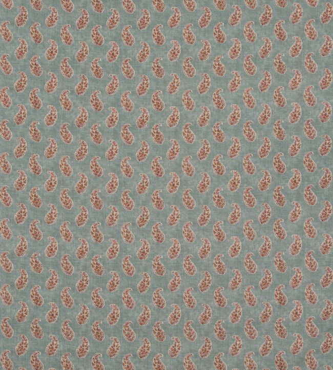 Patola Paisley Fabric by GP & J Baker Aqua