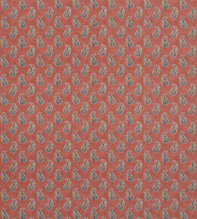 Patola Paisley Fabric by GP & J Baker Red