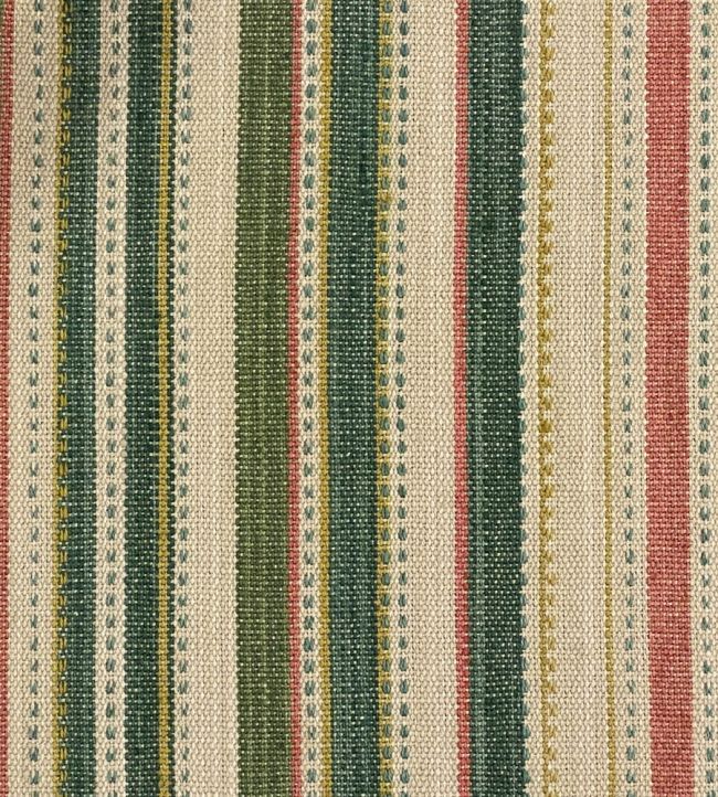 Patoli Stripe Fabric by Ian Sanderson Moss Rose